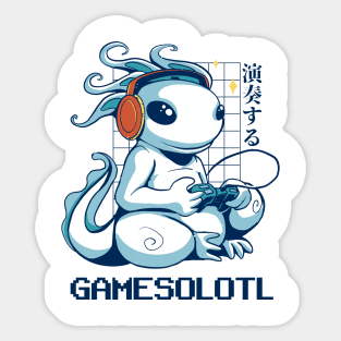 Gamesolotl Sticker